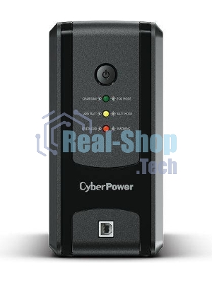 Источник бесперебойного питания CyberPower UT650EIG/650 ВА/360 Вт/USB/RJ-11/RJ-45/4 x IEC 320 C13 (компьютерная)