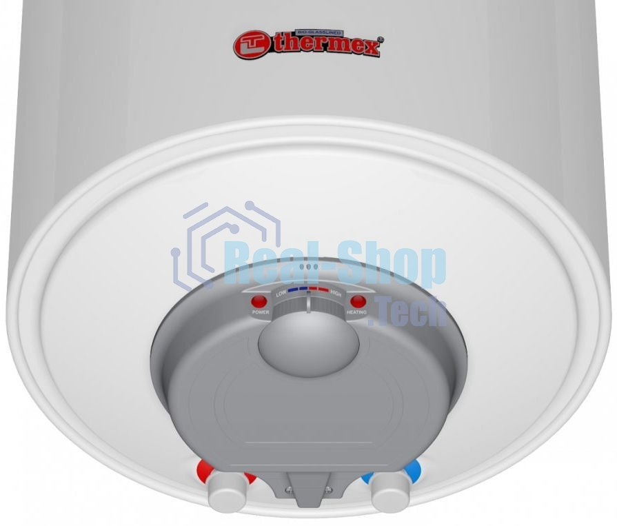 Водонагреватель электрический Thermex Nova 100 V белый, накопительный, 100 л, 2 кВт, настенный, вертикальный, бак с покрытием из биостеклофарфора