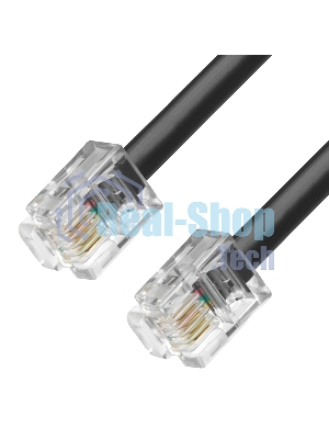 Телефонный шнур Greenconnect удлинитель для аппарата 3.0m GCR-TP6P4C-3.0m, 6P4C (джек 6p4c - jack 6p4c) белый Greenconnect Телефонный шнур удлинитель для аппарата 3.0m GCR-TP6P4C-3.0m, 6P4C (джек 6p4c - jack 6p4c) белый