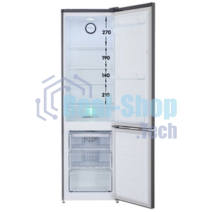 Холодильник Beko B3R0CNK312HG серый двухкамерный 200/76л морозилка снизу, No Frost