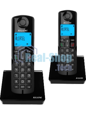 Радиотелефон ALCATEL S230 DUO RU черный