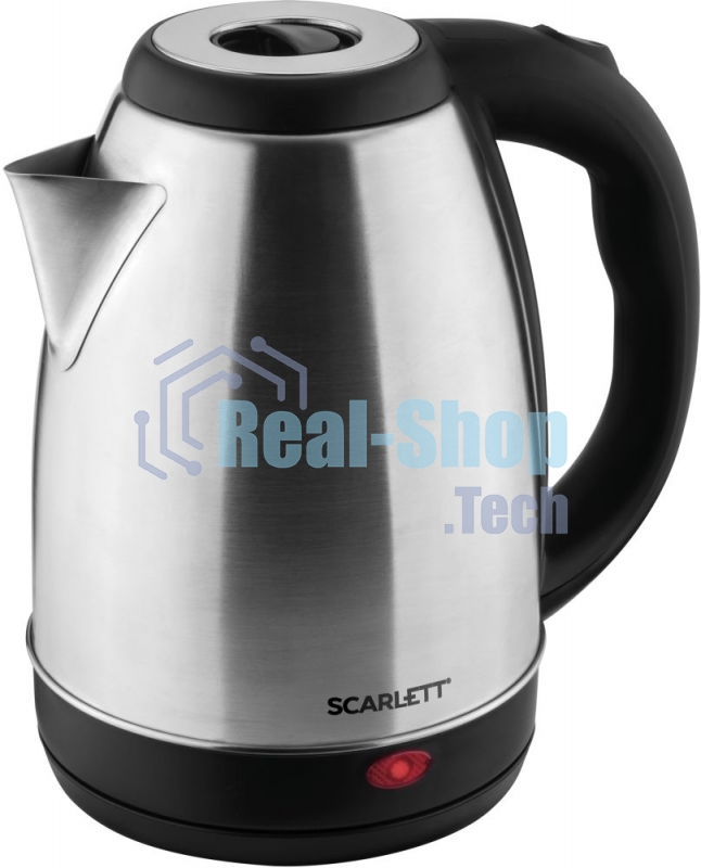 Чайник электрический Scarlett SC-EK21S51, 1,8 л, 1600 Вт, нерж.ст.