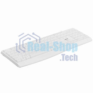 Клавиатура проводная Acer OKW301 (ZL.KBDCC.01B), USB, белый