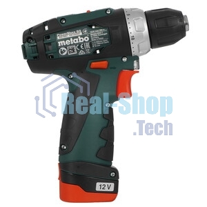 Дрель-шуруповерт Metabo PowerMaxx BS, 12 В, 2 Ач, 34 Нм, щеточный
