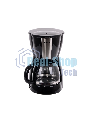 Кофеварка капельная Vitek VT-1503 черный, исп. кофе - молотый, 1.2 л, 900 Вт.
