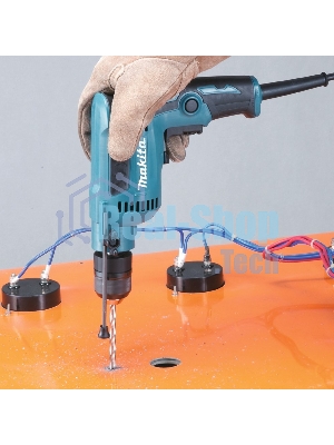 Дрель-шуруповерт Makita DP2011, 370 Вт, 28 Нм, щеточный