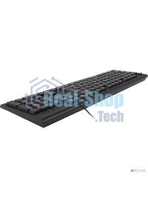 Комплект клавиатура+мышь Oklick 630M проводной, USB, 1600 DPI, чёрный