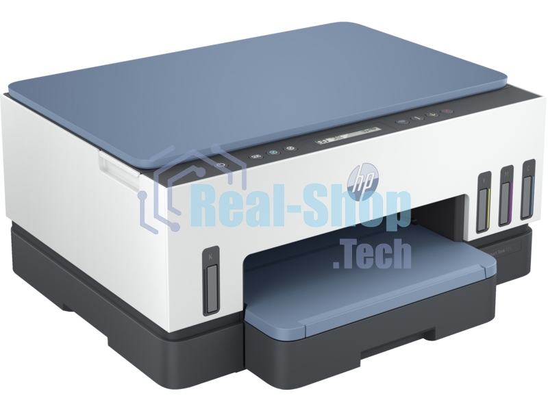МФУ струйное HP Smart Tank 725 All-in-One (28B51A), A4, цветной, печ. 15 стр/мин. (ч/б) 9 стр/мин. (цвет), 1200x1200 dpi, Bluetooth, USB Type-A, Wi-Fi