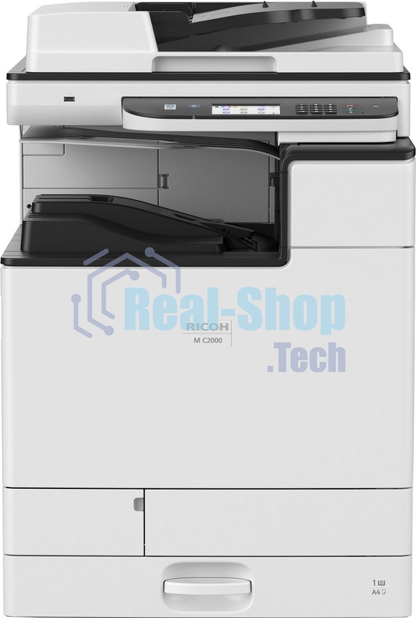МФУ лазерное Ricoh Aficio M C2000 (418968), A3, цветной, печ. до 20 стр/мин., скан. до 17 стр/мин., 1200 x 1200 dpi (печать) 600x600dpi (скан.), USB, Ethernet (без тонера, запуск АСЦ)