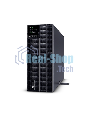 Источник бесперебойного питания UPS Сайбер Электро ЭКСПЕРТ-II-6000Р Онлайн, Стойка/Напольный 6000ВА/6000Вт. USB/RS-232/SNMP Slot/EPO/Relay/ByPass (4 IEC С13);(4) C19; Клеммная колодка (1) (12В/7А·ч. х 16) 4U