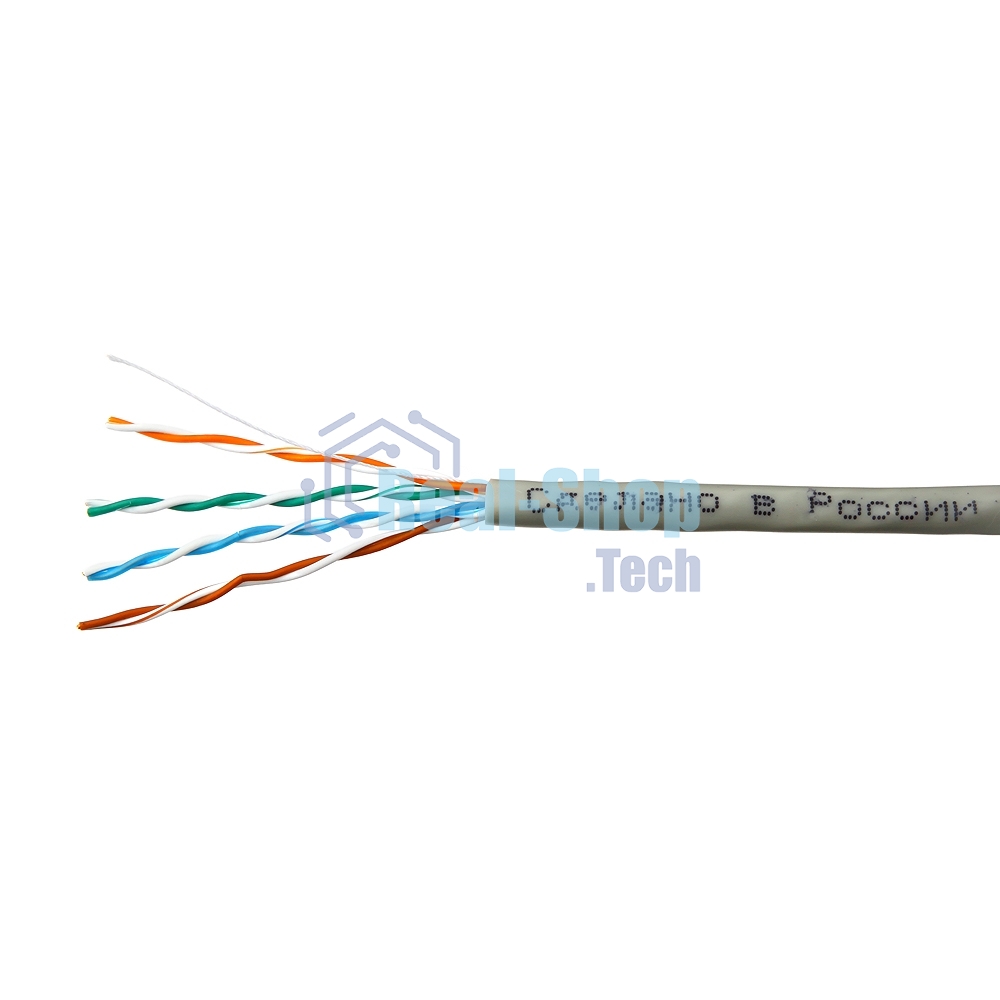 Кабель SkyNet Premium UTP indoor 4x2x0,51, медный, FLUKE TEST, кат.5e, однож., 100 м, box, серый