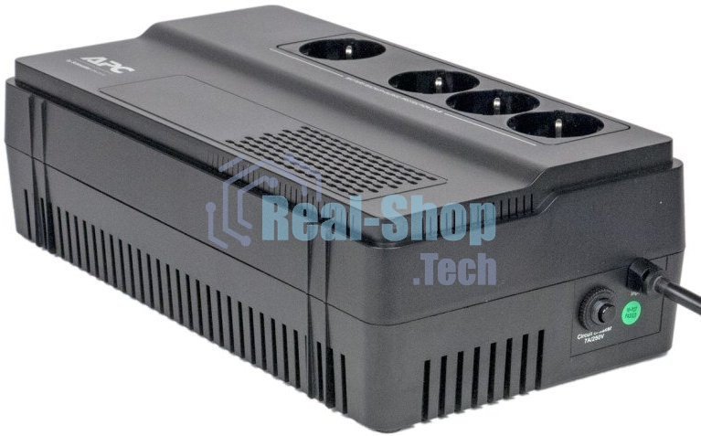Источник бесперебойного питания APC Back-UPS BV1000I-GR / 1000ВА / 600Вт / 4 х CEE 7 (евророзетка)