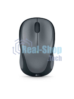 Мышь беспроводная Logitech M235 серый/черный, 1000 dpi, радиоканал, USB, кнопки - 3