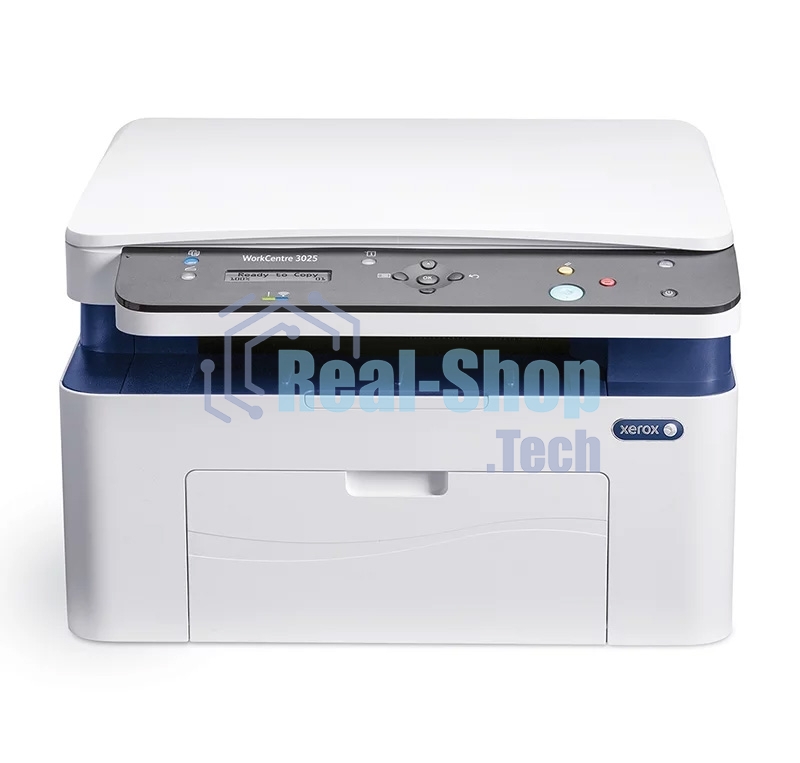 МФУ лазерное Xerox WorkCentre 3025NI (WC3025NI#), A4, ч/б, печ. до 20 стр/мин., скан. до 17 стр/мин., 1200 x 1200 dpi (печать) 600 x 600 dpi (скан.), Wi-Fi, Ethernet, USB