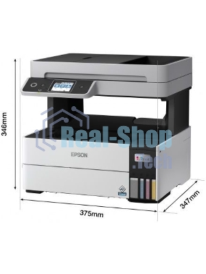 МФУ струйное Epson L6490 (C11CJ88405), A4, цветной, печ. до 17 стр/мин. (ч/б) до 9.5 стр/мин. (цвет), 1200 x 4800 dpi (печать) 1200x2400dpi (скан.), USB, RJ-45, Wi-Fi