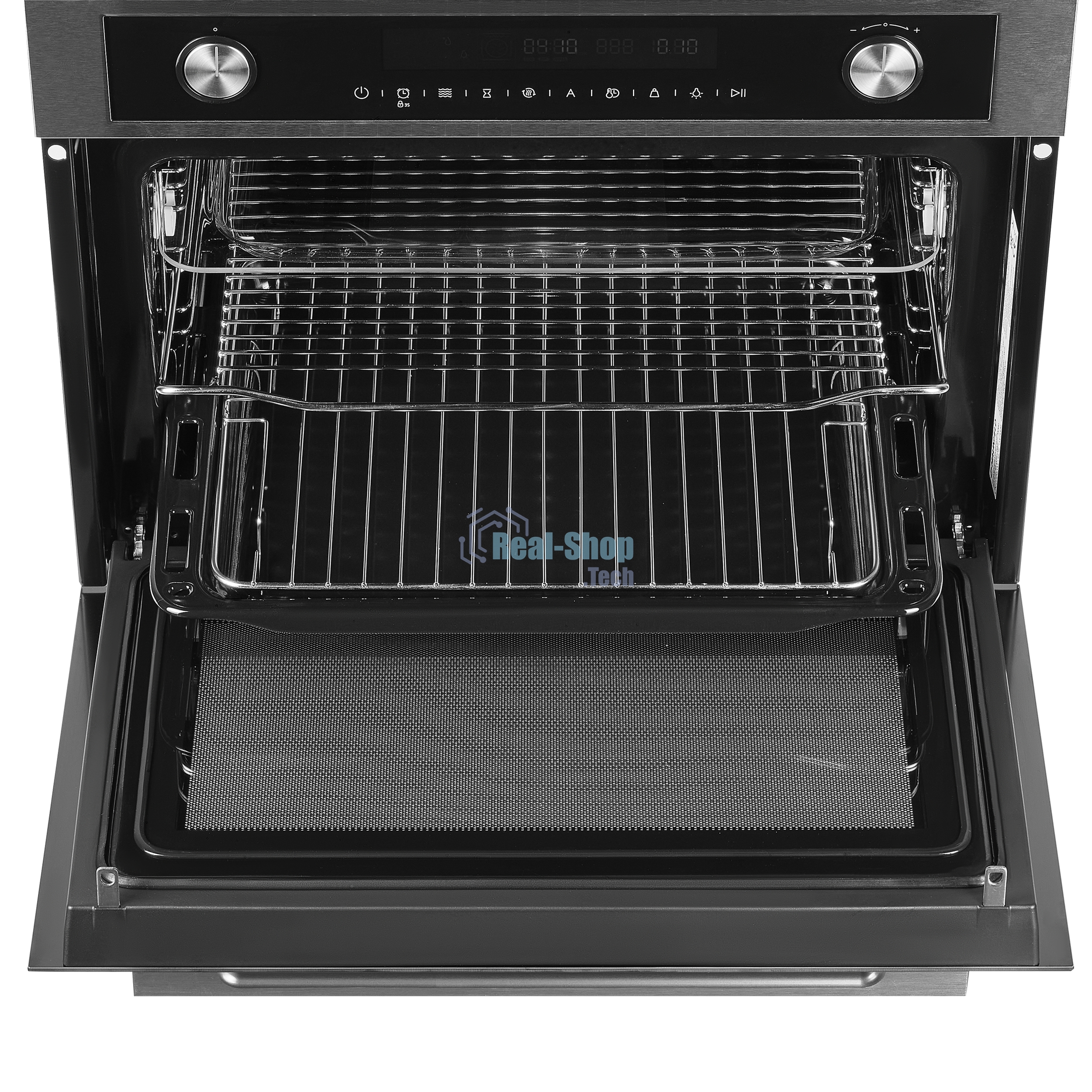 Компактный духовой шкаф с функцией СВЧ Maunfeld MCMO5015MFS