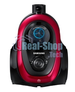 Пылесос Samsung VC18M21C0VR/EV красный/черный, 380/1800 Вт, уборка сухая, пылесборник контейнер 1.5 л