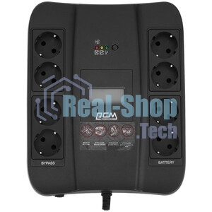 Источник бесперебойного питания Powercom Spider SPD-550U LCD 330Вт 550ВА черный