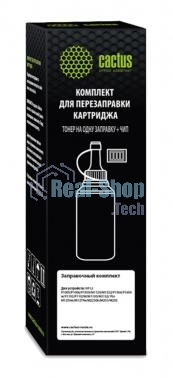 Тонер Cactus CS-RK-CE285A черный туба 85гр. с чипом для принтера HP LJ P1005/M1120/P1606w; Pro M125nw/M127fw/