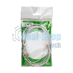 Телефонный шнур Greenconnect удлинитель для аппарата 5.0m GCR-TP6P4C-5.0m, 6P4C (джек 6p4c - jack 6p4c) белый Greenconnect Телефонный шнур удлинитель для аппарата 5.0m GCR-TP6P4C-5.0m, 6P4C (джек 6p4c - jack 6p4c) белый