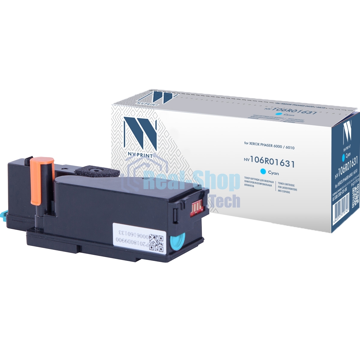 Картридж лазерный NVPrint совместимый Xerox 106R01631 Cyan для Phaser 6000/6010 (1000k)