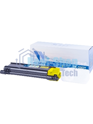 Картридж NVPrint Kyocera желтый FS C5150DN TK-580Y