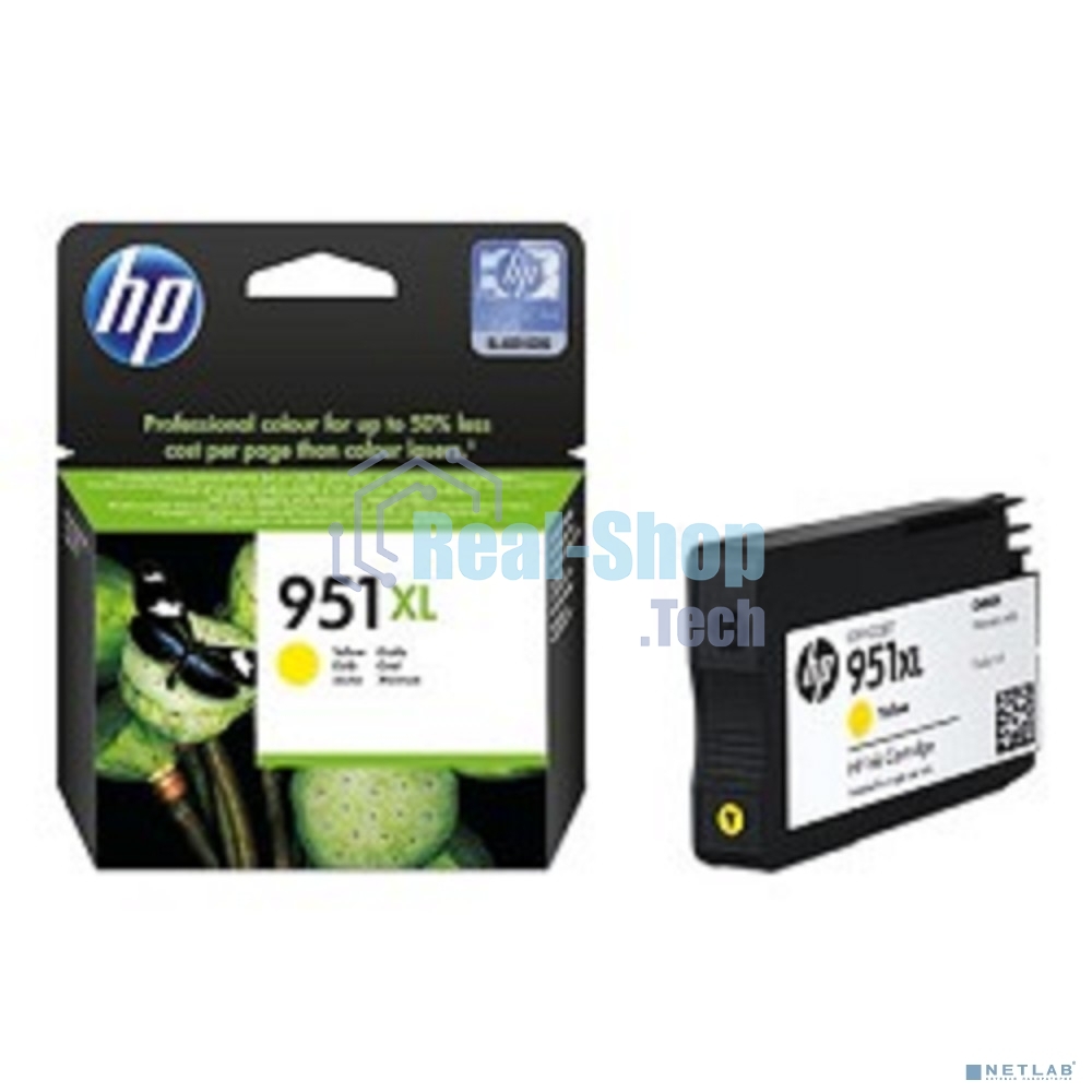 Картридж струйный HP 951XL CN048AE желтый для HP OJ Pro 8100/8600 (1500 стр.)