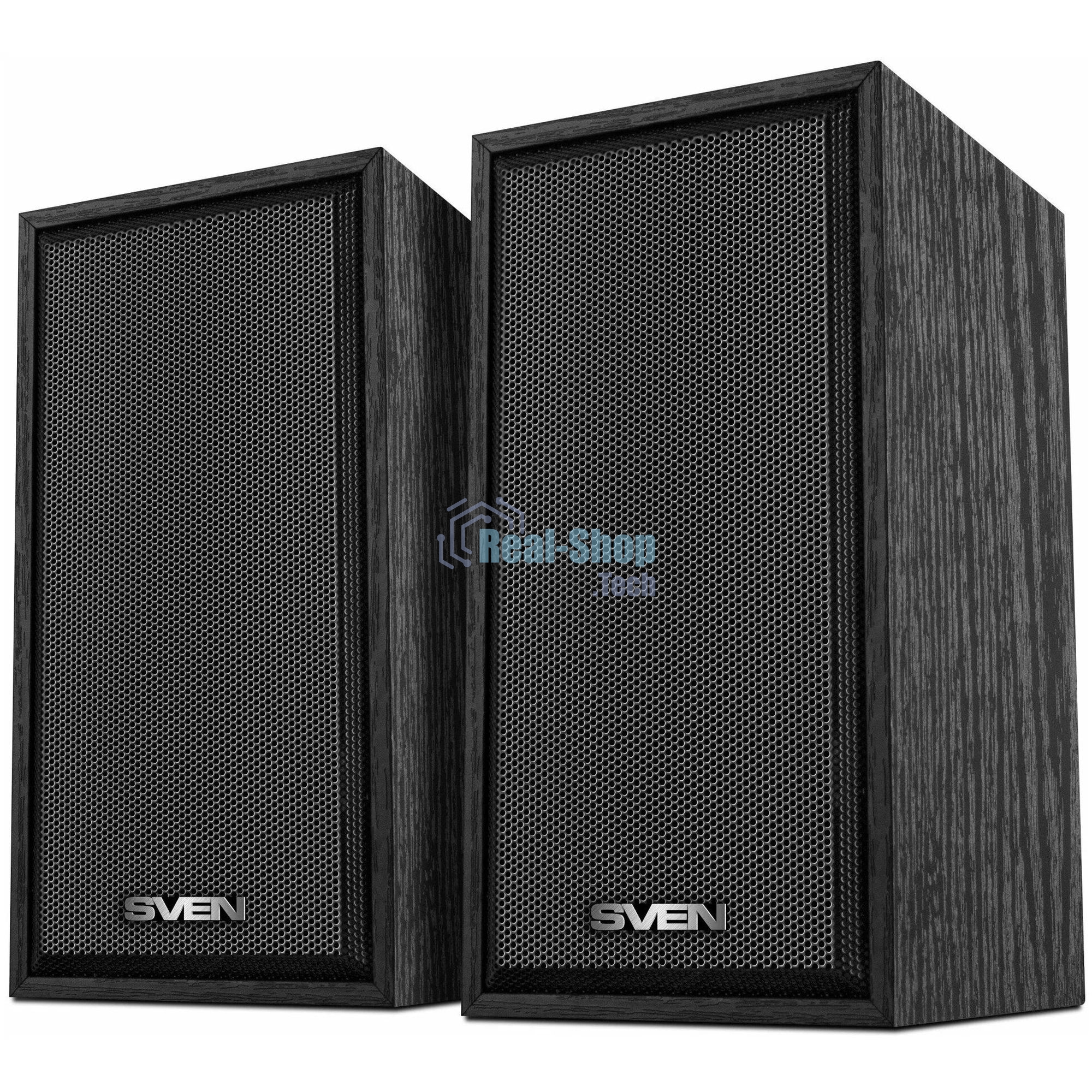 Акустическая система SVEN SPS-509 2.0 (2x3W, USB+БП) дерево, черный