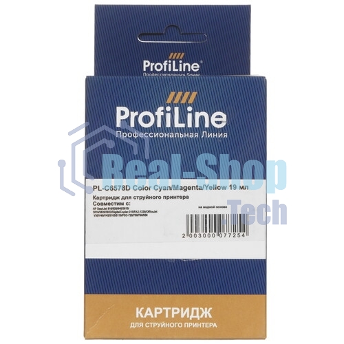 Картридж струйный ProfiLine PL-C6578AE для принтеров HP DJ 970Cxi/1220С/1280/6122 Color водные