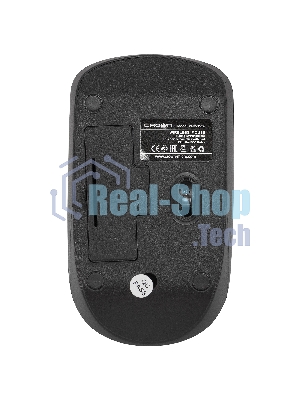 Мышь беспроводная Crown CMM-336W черный, 1600 dpi, радиоканал, USB, кнопки - 4