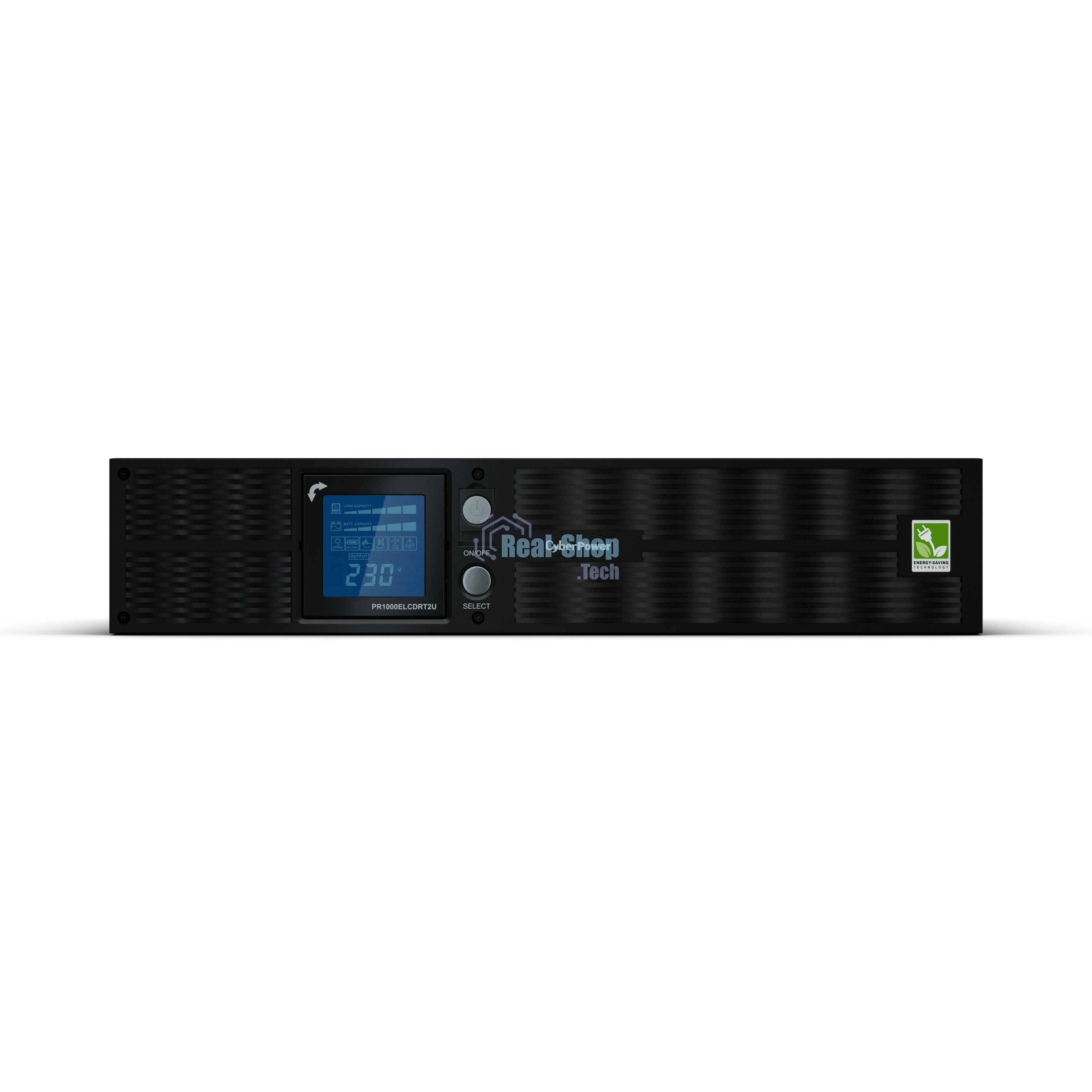 Источник бесперебойного питания CyberPower PR1500ELCDRT2U/1500 ВА/1350 Вт/USB/RJ-11/RJ-45/8 х IEC 320 C13 (компьютерная)