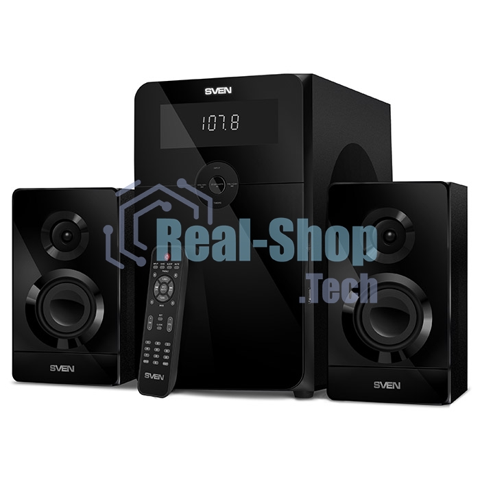Акустическая система SVEN AC MS-2250, черный (80Вт, FM-тюнер, USB/SD, дисплей, ПДУ, Bluetooth)