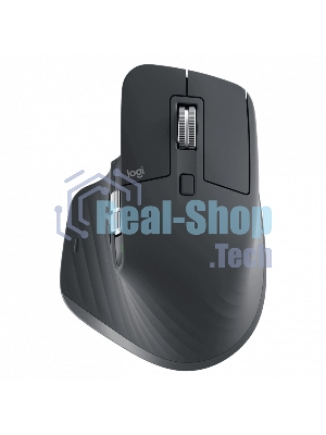 Мышь беспроводная Logitech MX Master 3s графитовый, 8000 dpi, радиоканал, Bluetooth, USB, кнопки - 7