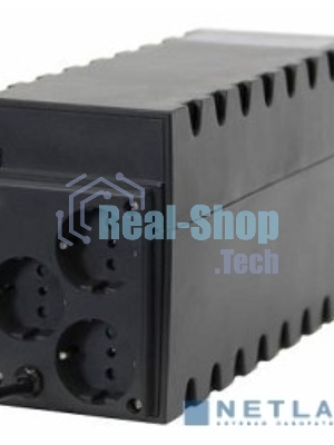 Источник бесперебойного питания Powercom Raptor RPT-600A EURO 360Вт 600ВА черный
