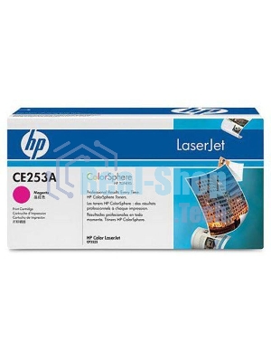 Картридж лазерный HP CE253A пурпурный CLJ CM3530/CP3525 (7000 стр.)