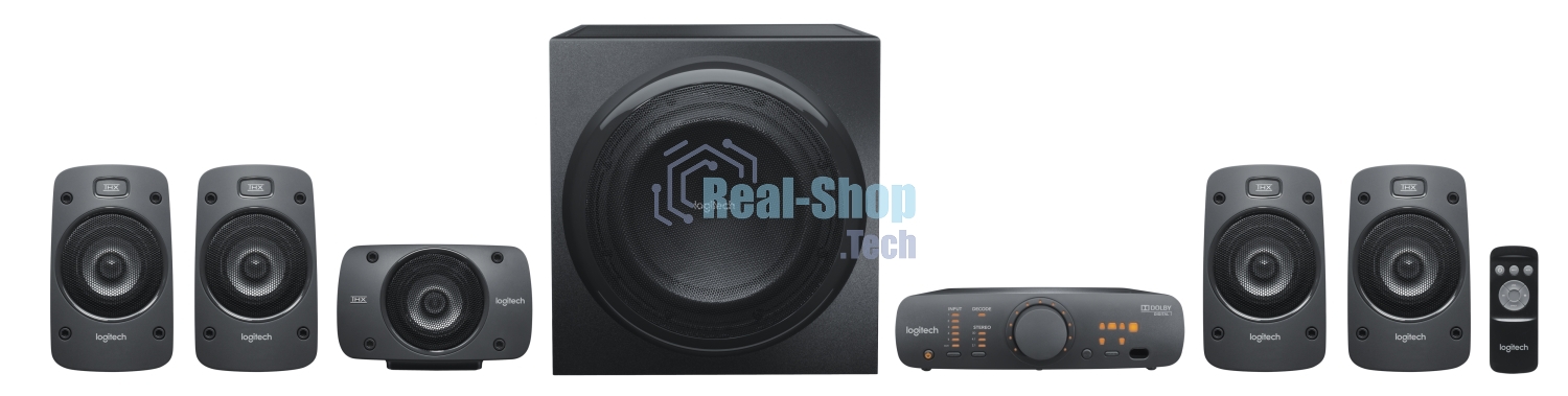 Колонки Logitech Z906 5.1 черный 500Вт