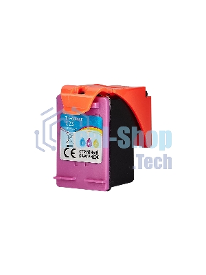 Картридж струйный Sakura F6V16AE (№123 Tri-colour) для HP, триколор, 18 мл., 330 к.