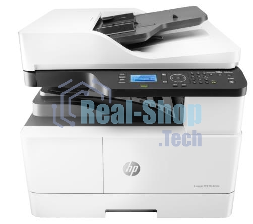 МФУ лазерное HP LaserJet MFP M443nda (8AF72A), A3, ч/б, печ. до 25 стр/мин. (А4) до 13 стр/мин. (А3), скан. до 21 стр/мин., 1200 x 1200 dpi (печать) 600x600dpi (скан.), USB, RJ-45