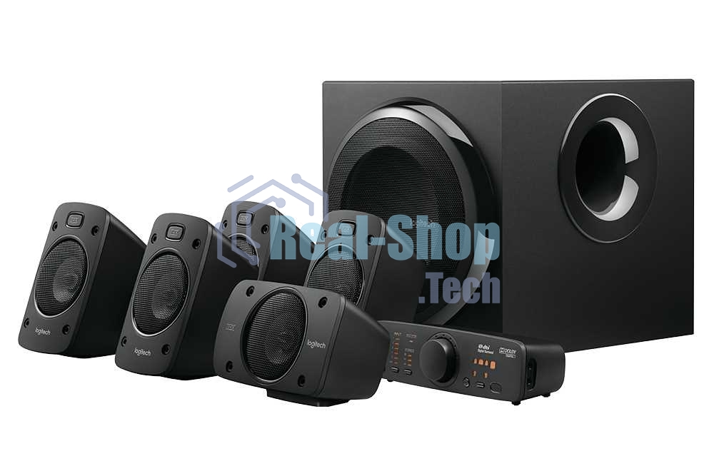 Колонки Logitech Z906 5.1 черный 500Вт