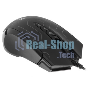 Мышь проводная A4Tech X89 Maze черный, 2400 dpi, USB, кнопки - 8
