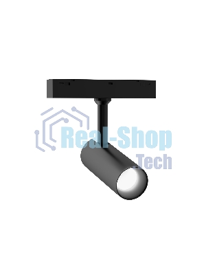 Трековый акцентный светильник Ambrella light GL4405 BK черный IP20 7W 3CCT 3000-6000K SMART 48V 24° D35*90