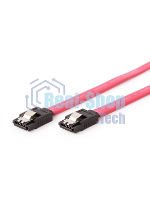 Кабель интерфейсный SATAIII Cablexpert CC-SATAM-DATA, 50 см, 7pin/7pin, защелка, пакет