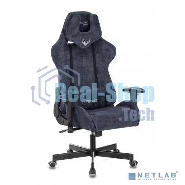 Кресло Бюрократ VIKING KNIGHT LT27 FABRIC синий, ткань, 120 кг, механизм качания