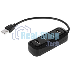 USB-концентратор Vention VAS-J43-B015, USB 2.0, USB 4 порта, USB