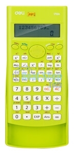Калькулятор научный Deli E1710A/GRN зеленый 10+2-разр.