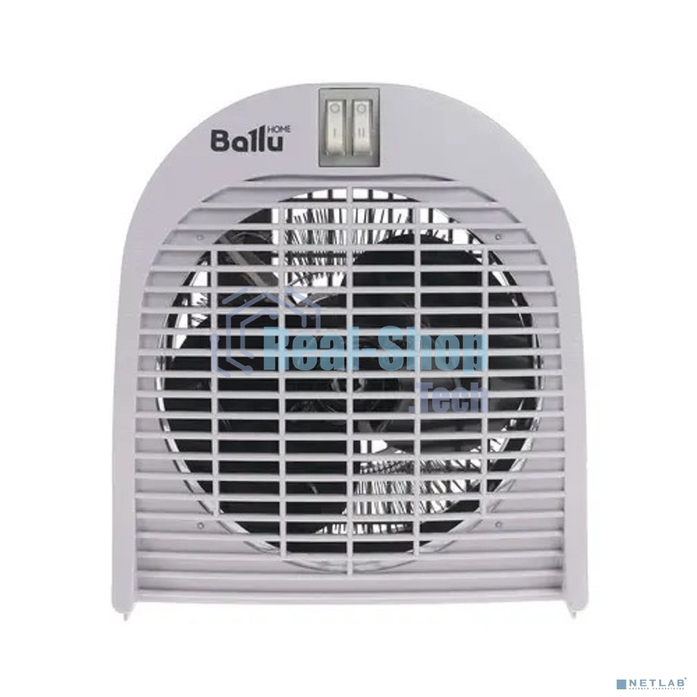 Тепловентилятор Ballu BFH/S-04 серый, 2000 Вт, 25 м2, термостат