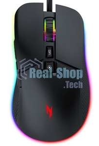 Мышь Acer OMR504 черный оптическая 3200dpi silent беспров. BT/Radio USB 4but (ZL.MCE11.01D)