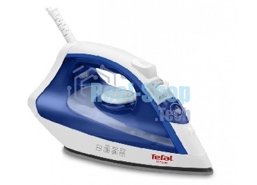 Утюг Tefal FV1711E0 синий/белый, 1800 Вт, 20 г/мин, 80 г/мин, 200 мл