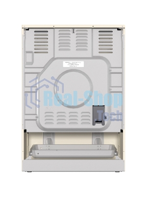 Плита электрическая Gorenje GECS6B70CLI бежевая, конфорок 4 электрических, духовка 71 л, 60 см x 85 см x 60 см