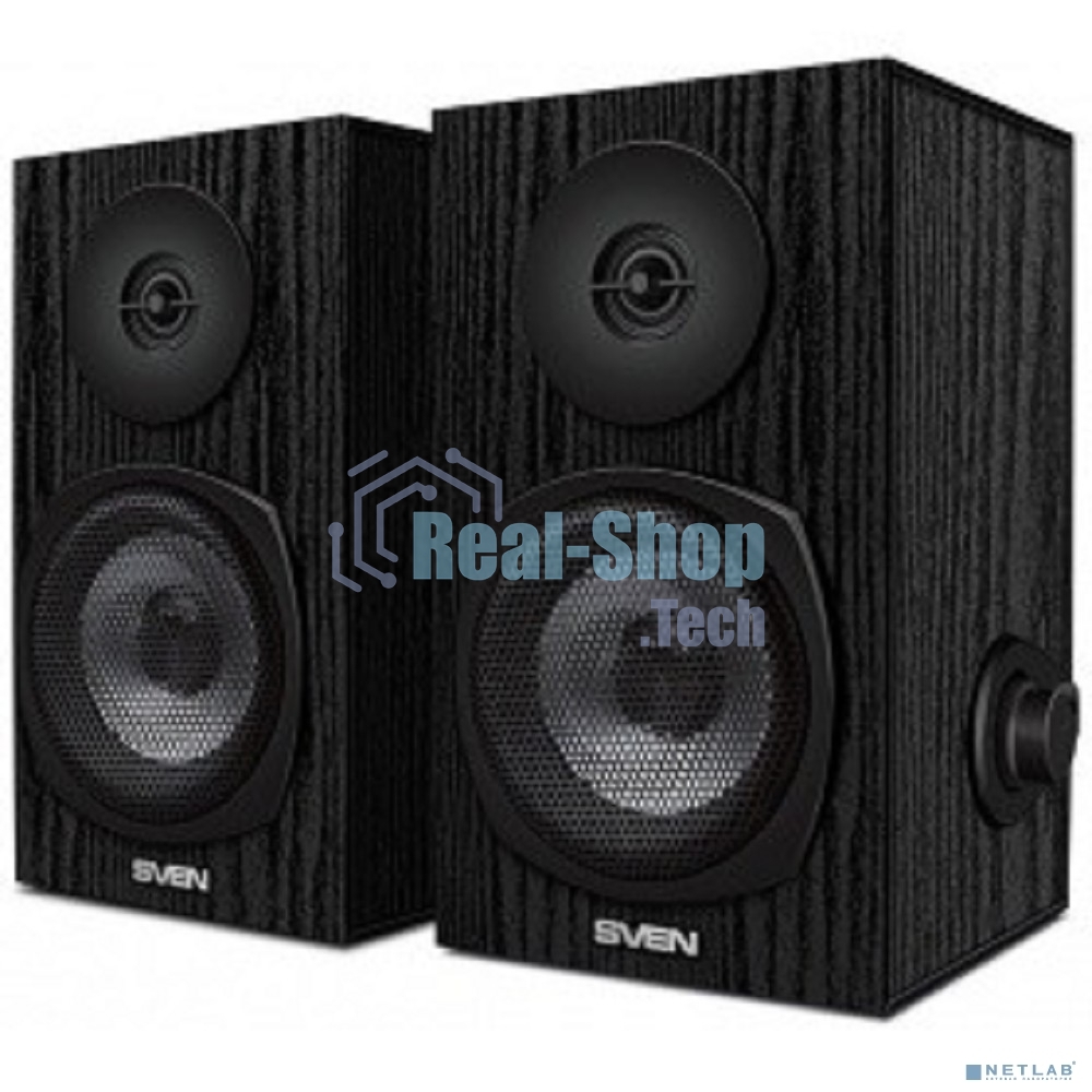 Акустическая система SVEN SPS-575 2.0 черный 6Вт